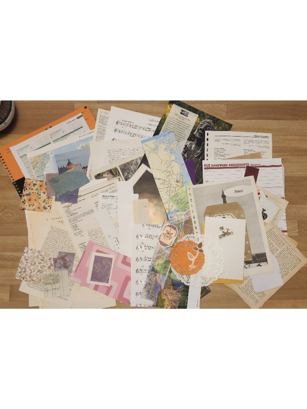 70 + Piece Ephemera Lot Junk Journal Scrapbooking Paper Supplies Mixed Bundle - Picture 1 of 5